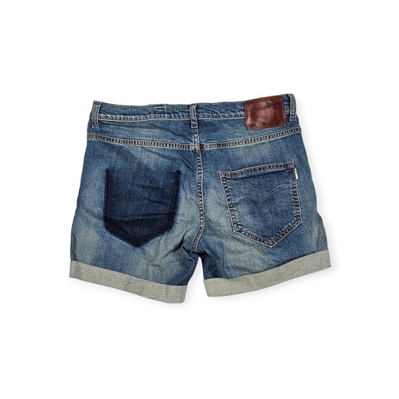 Vintage Levi's | Denim Shorts | Women's | 28 | Cuffed Mid-Wash | The Denim Jean - Picture 2 of 10